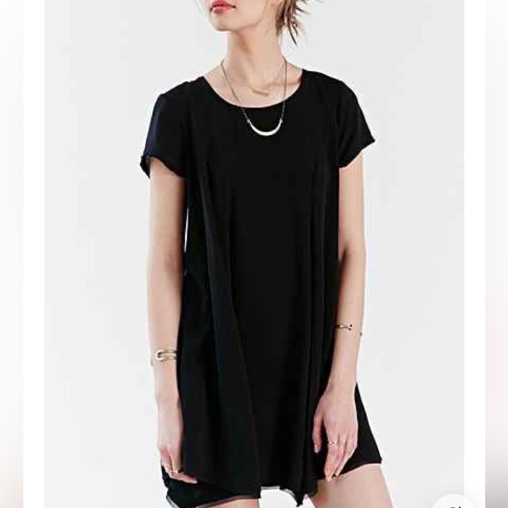 Urban Outfitters | BDG | Black T-Shirt Dress